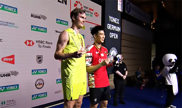 Viktor Axelsen Claims 2025 German Open Ahead of All England